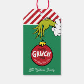 Grinch Ornament Christmas ギフトタグ (正面)