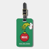 Grinch | Personalized Ornament ラゲッジタグ (正面縦)