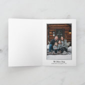 Grinch | Personalized Ornament Holiday シーズンカード (内部)