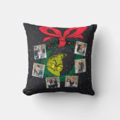 Grinch | Personalized Ornament Throw Pillow クッション (正面)