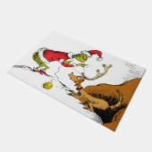 Grinch Prepares Max the Reindeer ドアマット (アングル)