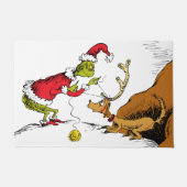 Grinch Prepares Max the Reindeer ドアマット (正面)