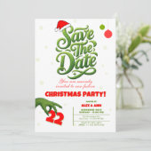 Grinch Style Christmas Party Save the Date セーブザデート (スタンド正面)