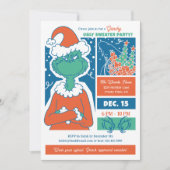 Grinch Ugly Sweater Holiday Party シーズンカード (正面)