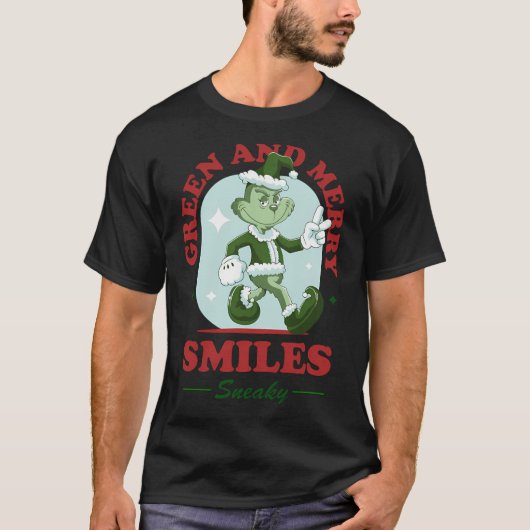 Grinchy Goodness Christmas Tシャツ (正面)