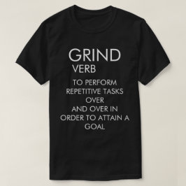 GRIND動詞 Tシャツ