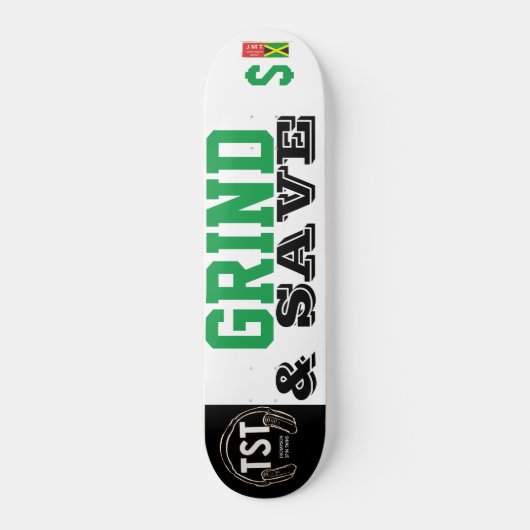 GRIND & 救 JMT SKATEBOARDS / IPIX スケートボード (正面)