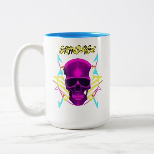Grindage Mug ツートーンマグカップ (左)