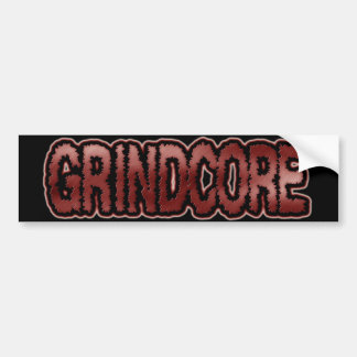 Grindcore バンパーステッカー
