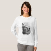 Grindelwaldの氷河 Tシャツ (正面フル)