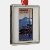 Grindelwaldの駅 メタルオーナメント (右)