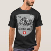 Grindelwald Mountain Switzerland Emblem  Classic T Tシャツ (正面)