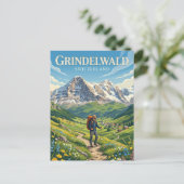 GRINDELWALD SWITZERLAND ポストカード (スタンド正面)