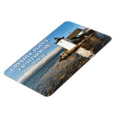 Grindle Point Light House, Maine Flexi Magnet マグネット (左側)