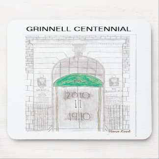 GRINNELLの百年祭のmousepad マウスパッド