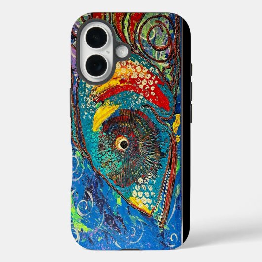 Grinning Grouper iPhoneケース Case-Mate iPhoneケース (裏面)