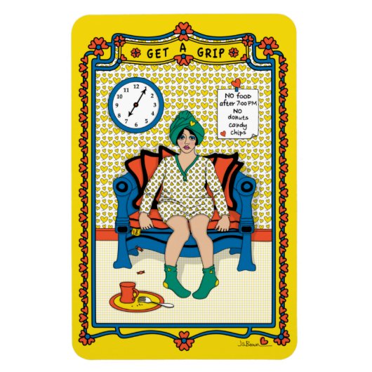 Grip_B_4x6冷蔵庫磁石を取得する マグネット (縦)