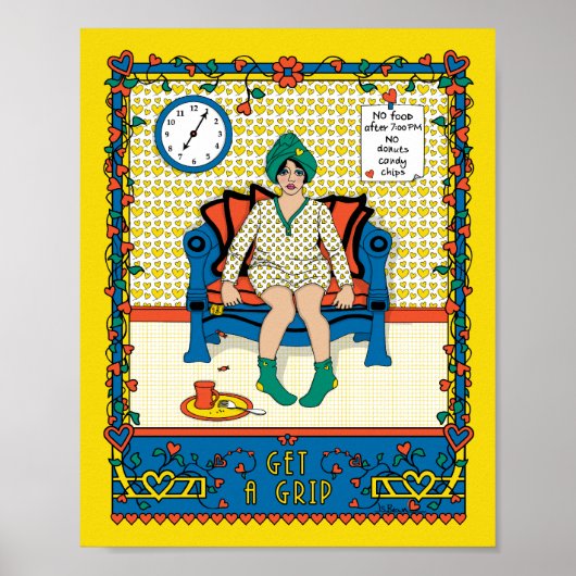 Grip_B_8x10ポスターの取得 ポスター (正面)