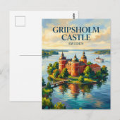 Gripsholm Castle Sweden ポストカード (正面/裏面)