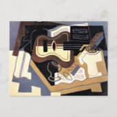 Gris – ギターとクラリネ素晴らし、アート、 ポストカード (正面)