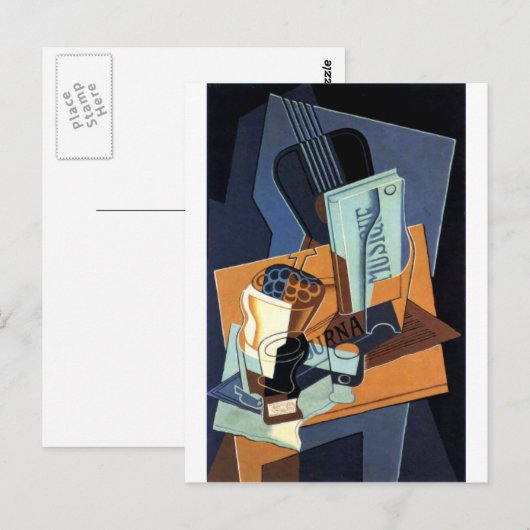 Gris – 音楽の本 ポストカード (正面/裏面)