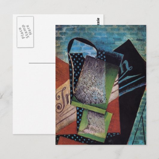 Gris - Still Life Dedicated to Andre Surke ポストカード (正面/裏面)