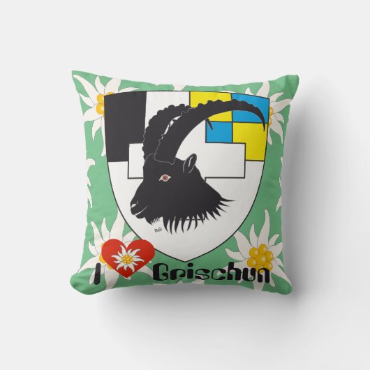 Grischun Svizra Kissen クッション (正面)