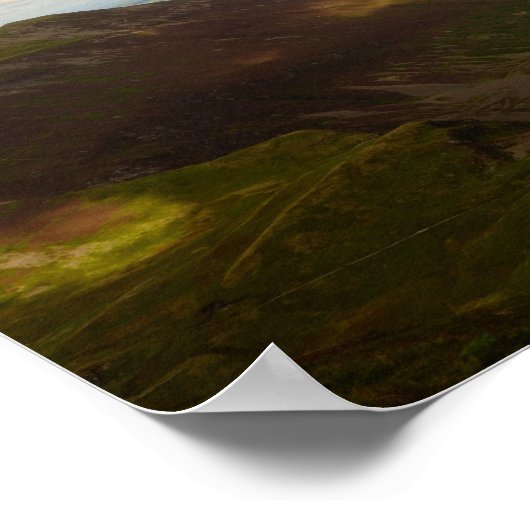 Grisedale PikeとSkiddawポスター ポスター (角)