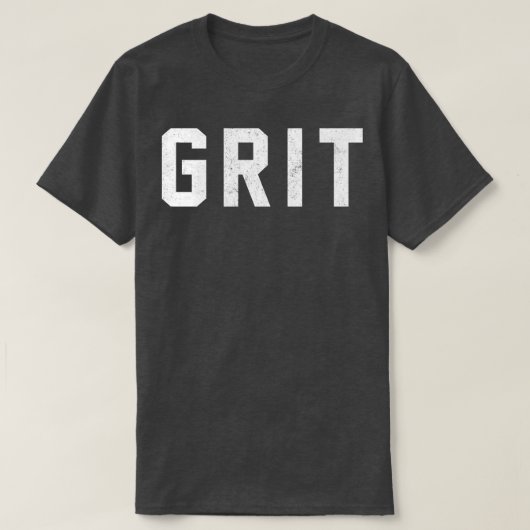 GRITヴィンテージデザイン Tシャツ (デザイン正面)