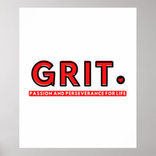 GRIT – 人生への情熱と忍耐力 ポスター