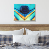 Gritty V8ビッグまたはスモールブロックエンジン キャンバスプリント (インサイチュ (寝室))