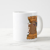 Grizz – 音楽とは感覚のサウンド ジャンボコーヒーマグカップ (正面右)