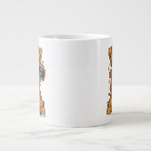 Grizz – 音楽とは感覚のサウンド ジャンボコーヒーマグカップ (正面)