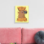 Grizz - Music is What Feelings Sound Like キャンバスプリント (インサイチュ (リビング))