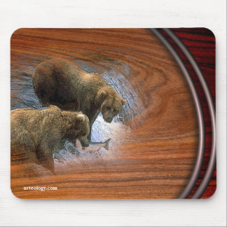 GRIZZLEYくま マウスパッド