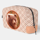 Grizzly Bear Cub in Fireweed'絵画's Wildlife Art ドップキット (右コーナー)