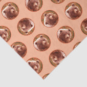 Grizzly Bear Cub in Fireweed'絵画's Wildlife Art 薄葉紙 (詳細)