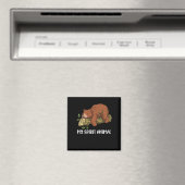 Grizzly Bear Gift Men My Spirit Animal Grizzly マグネット (インサイチュ (食洗機))
