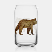 Grizzly Bear Glass ガラス缶 (裏面)