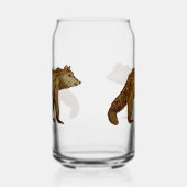 Grizzly Bear Glass ガラス缶 (右)