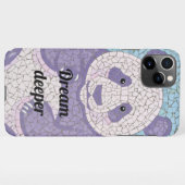 Grizzly Bear Mosaic Phone Case – Pure Power Vibe  iPhoneケース (裏面横)