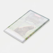 Grizzly Bear Plays With Sign ポストイット (アングル)