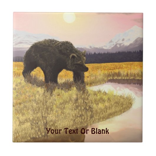 Grizzly Pond タイル (正面)