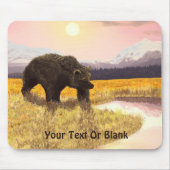 Grizzly Pond マウスパッド (正面)