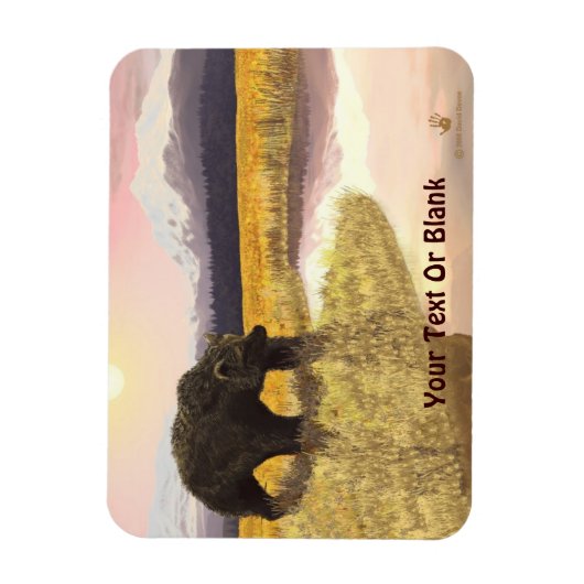 Grizzly Pond マグネット (縦)