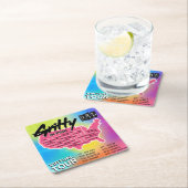 GRLバーチャルツアーコースター スクエアペーパーコースター (インサイチュ)