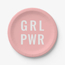 GRL PWRは上がりました ペーパープレート