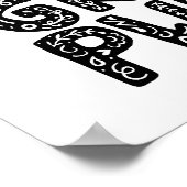 GRL PWRガールパワータイポグラフィアート ポスター (角)