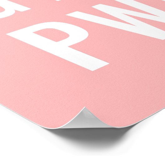 GRL PWRバラ ポスター (角)