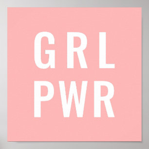 GRL PWRバラ ポスター